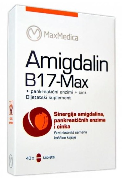 Amigdalin max B17 vitamin