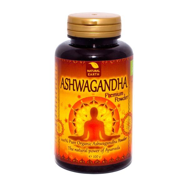 Ashwagandha (Ašvaganda) v prahu Premium 100g (EKO)