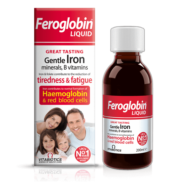 Feroglobin B12 sirup z železom, cinkom in B vitamini 200ml