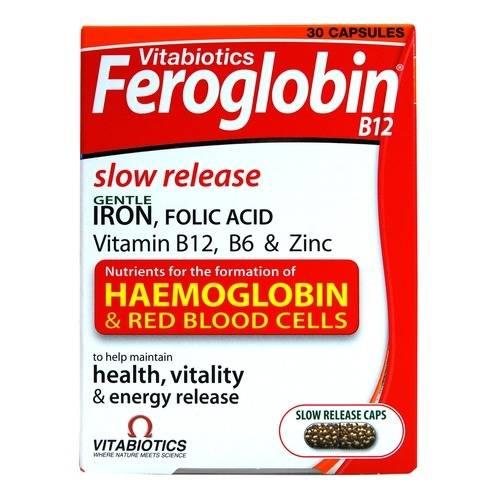 Feroglobin B12 z železom 30 kapsul