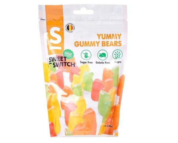 Gumijasti medvedki 150g - brez sladkorja, glutena, želatine