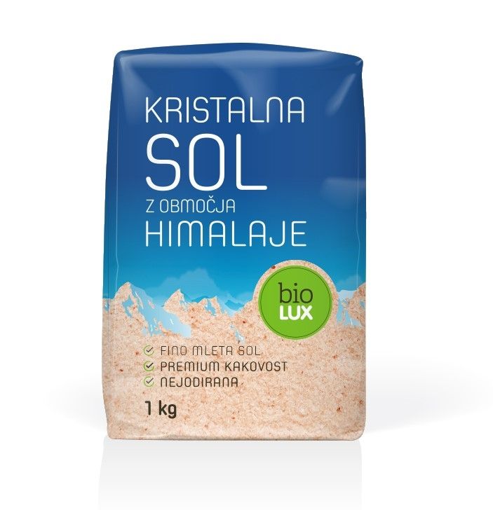Himalajska kristalna sol mleta 1kg