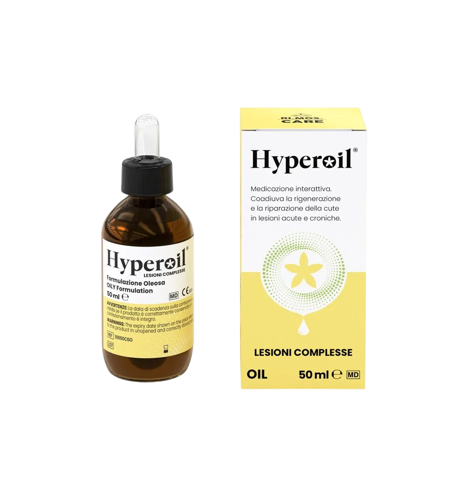 HyperOil olje s kapalko za celjenje ran na koži 50ml 1-