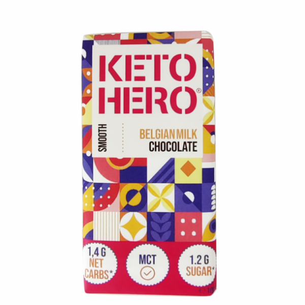 Keto mlečna čokolada s sladili 100g