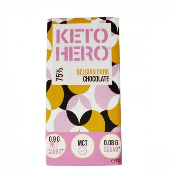Keto temna čokolada s sladili 100g