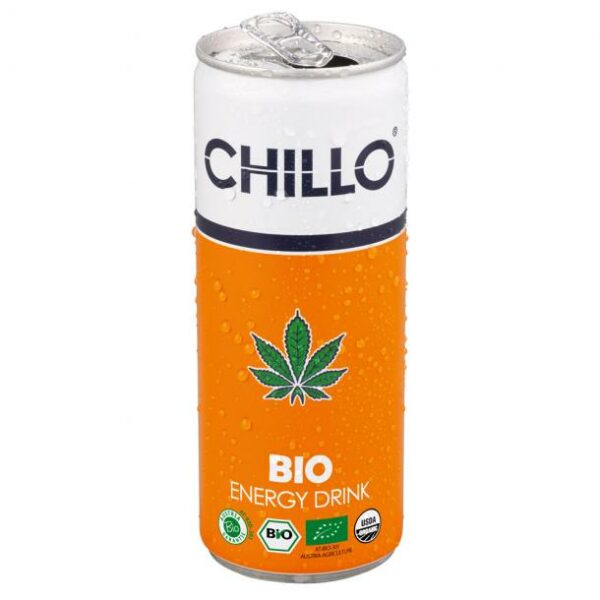 Konopljina energijska pijača Chillo 250ml (EKO)