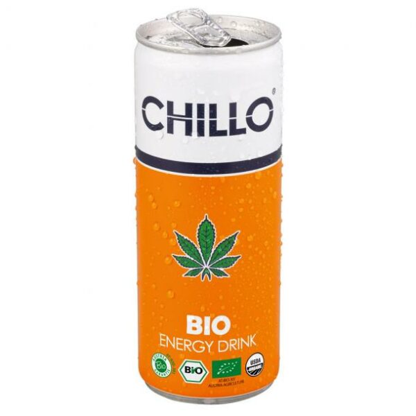 Konopljina energijska pijača Chillo 250ml (EKO)