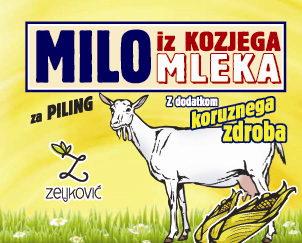 Kozje milo s koruznim zdrobom 70g