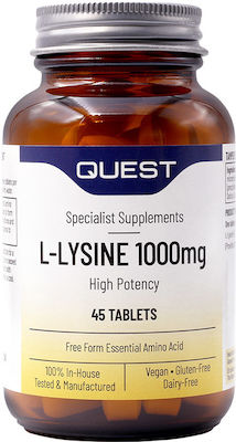 L-lizin 45 tablet (esencialna aminokislina)