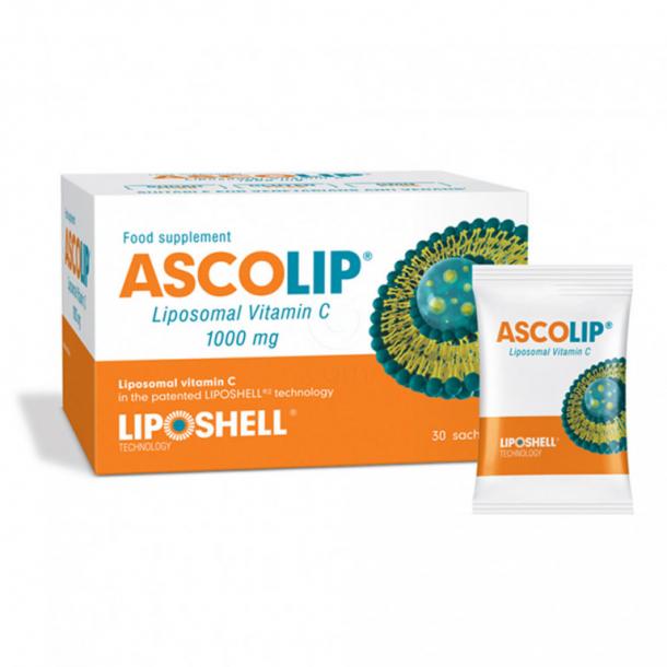 Liposomski vitamin C ASCOLIP 30 vrečk