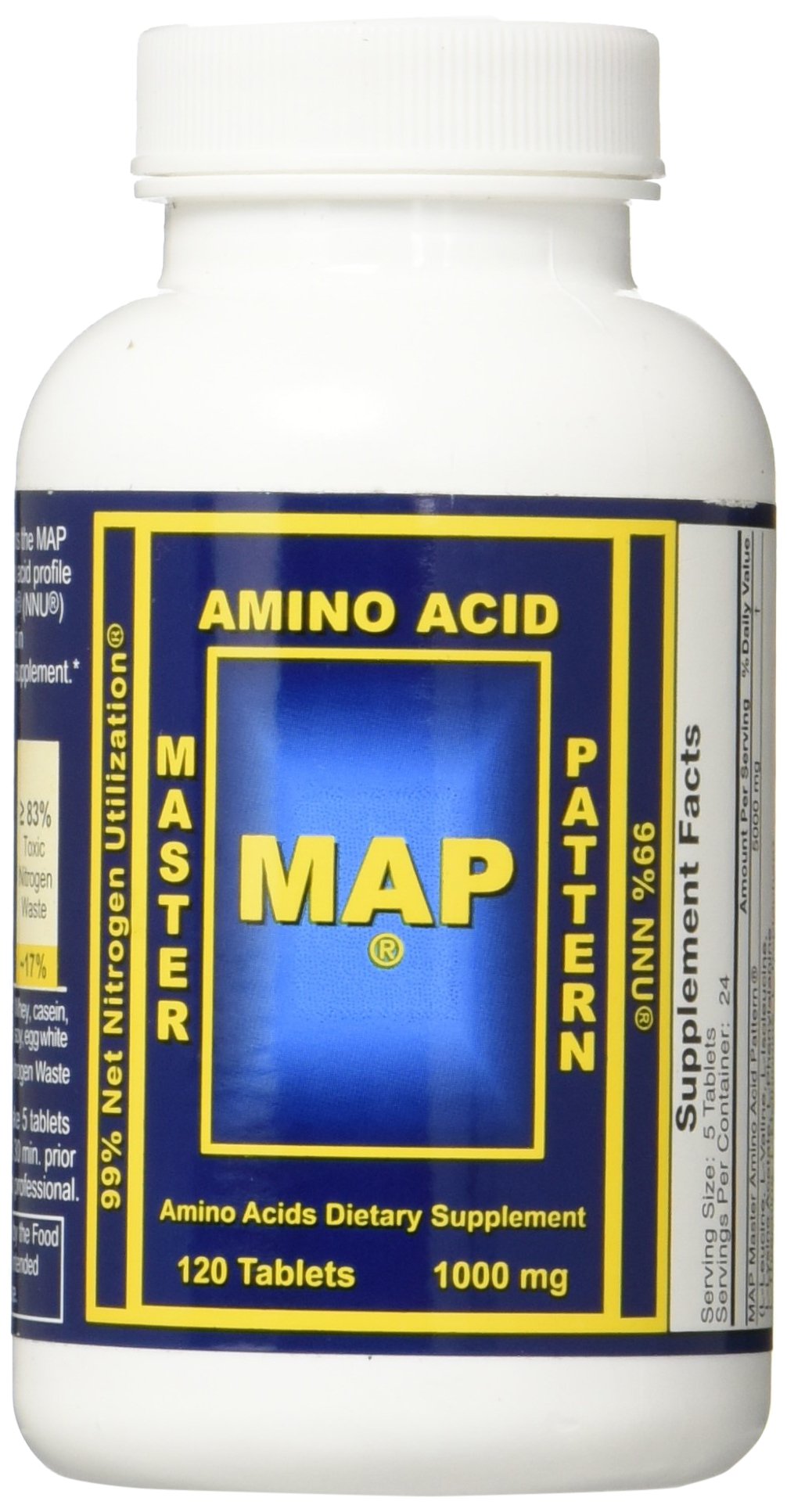 MAP aminokisline 120 tablet
