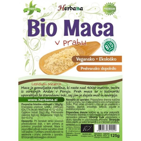 Maca v prahu Premium 125g (EKO)