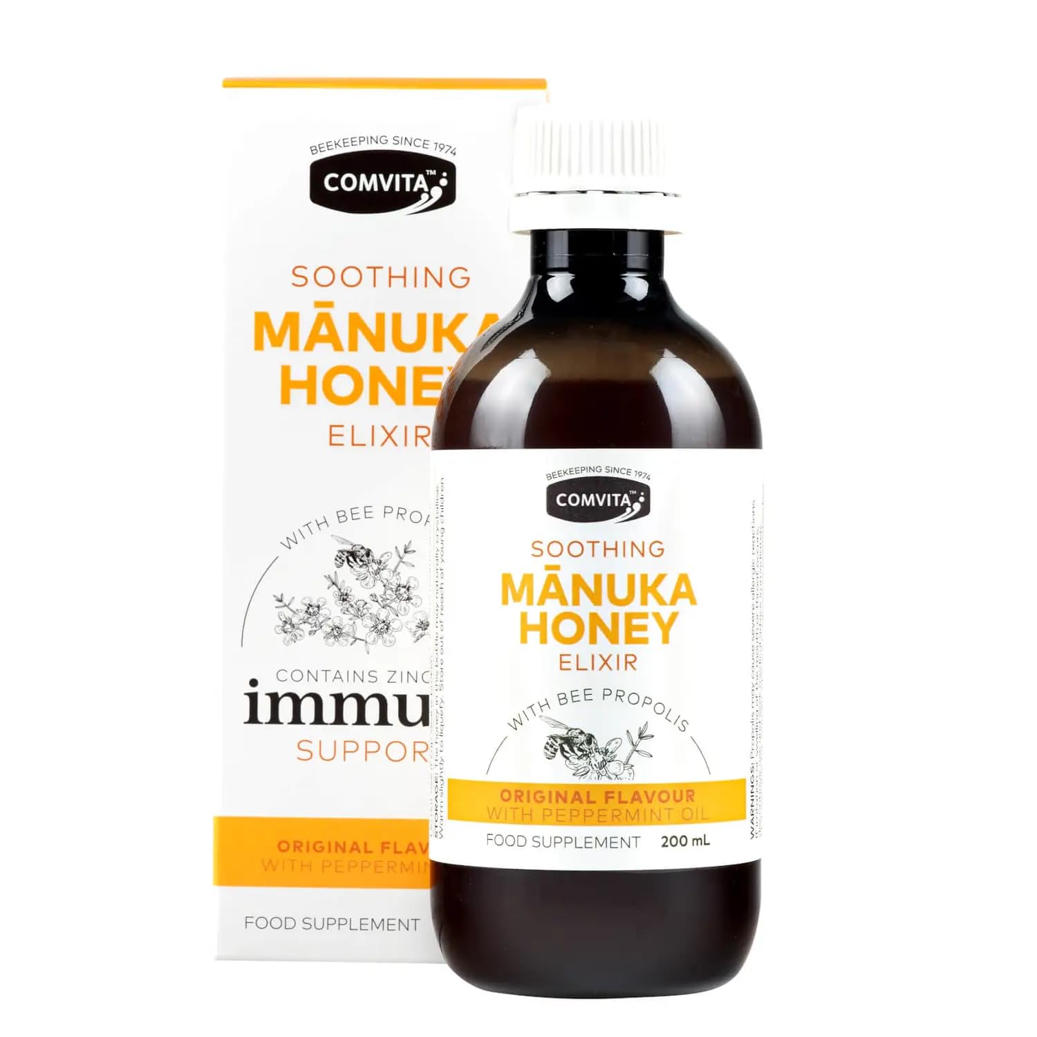 Manuka Honey Propolis Herbal Elixir 200ml