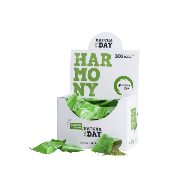 Matcha Harmony japonski zeleni čaj 30x2g (EKO)