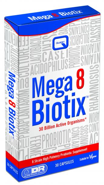 Mega 8 Biotix 30 kapsul - probiotik