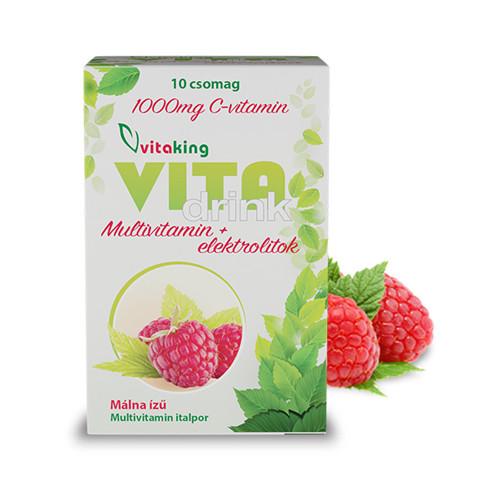 Multivitaminski napitek z elektroliti Vitadrink 10 vrečk
