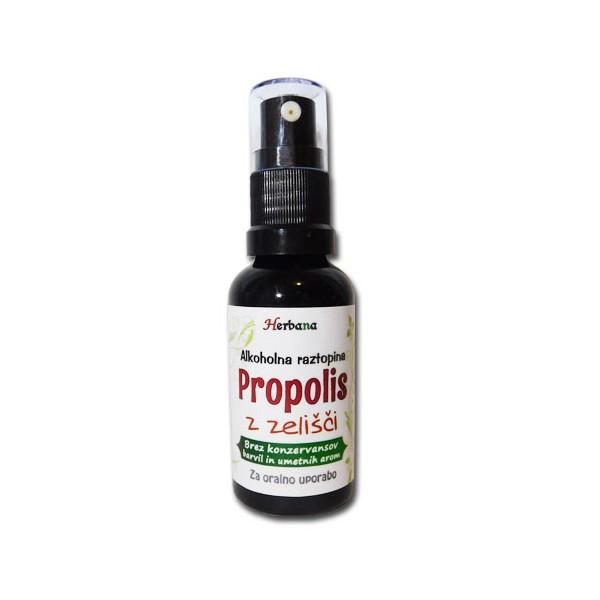 Propolis z zelišči 30ml - ustno pršilo