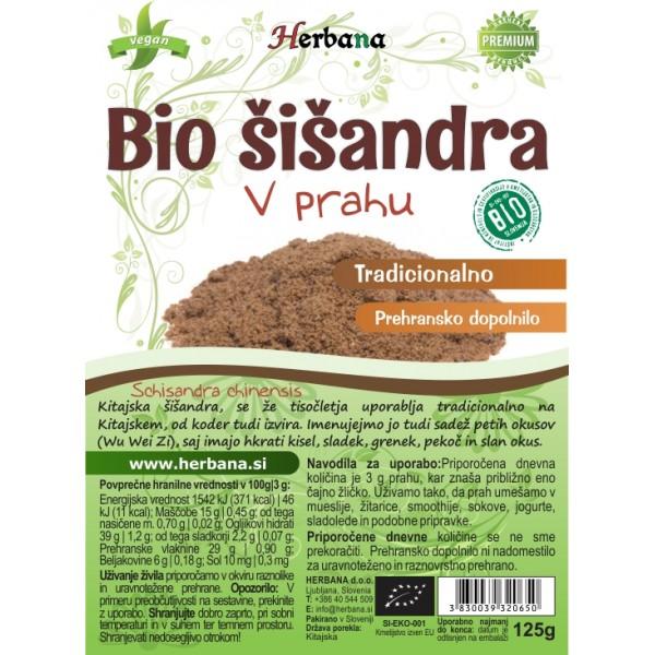 Šisandra v prahu Premium 125g (EKO)