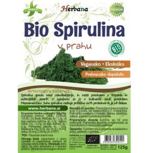 Spirulina v prahu Premium 125g (EKO)