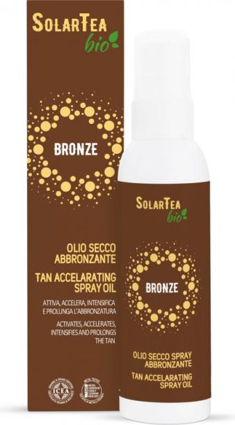 Suho olje za hitrejšo porjavitev SolarTea Bronze 100ml (EKO)