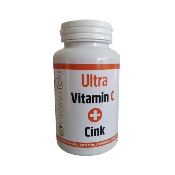 Ultra vitamin C in cink 120 kapsul