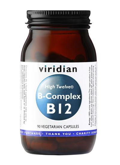 Vitamin B kompleks + B12 Viridian 90 kapsul