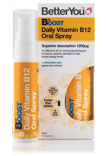 Vitamin B12 v spreju 25ml (za 40 dni)