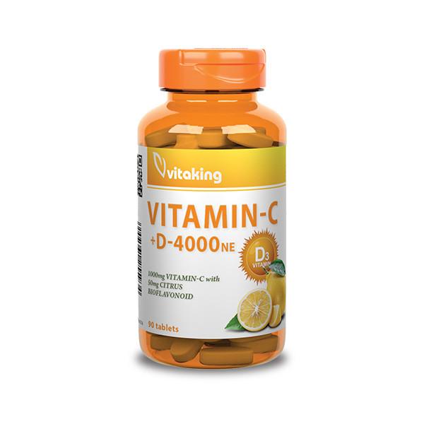 Vitamin C + D3 4000 60 tablet