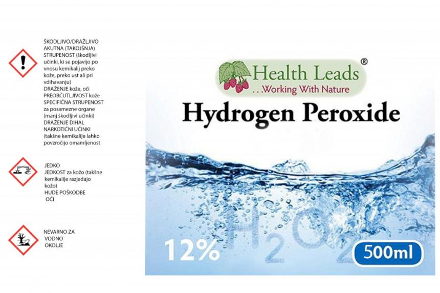 Vodikov peroksid 12% 500ml