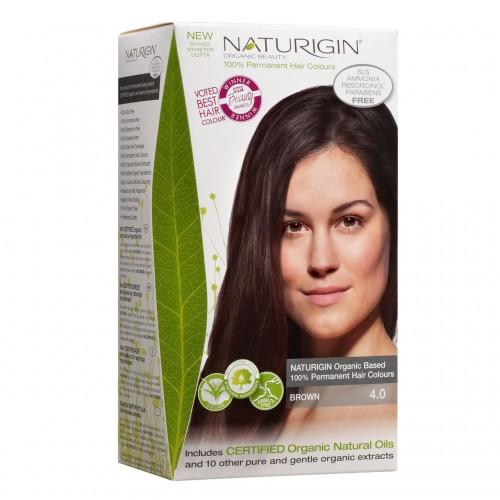Naturigin barva za lase rjava 4.0 115ml (EKO)