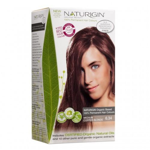 Naturigin barva za lase temno bakrena 6.34 115ml (EKO)