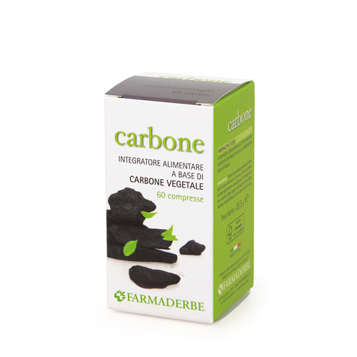 Aktivno oglje Carbone 60 tablet