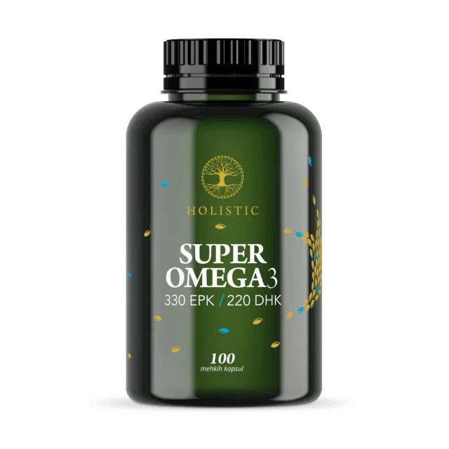 Super omega-3 Holistic 100 kapsul
