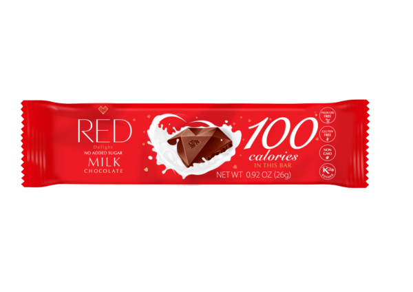 RED Mlečna čokolada brez dodanega sladkorja 26g