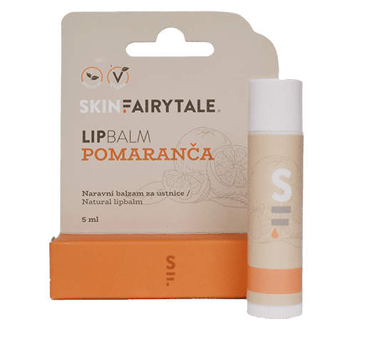 Skin FairyTale balzam za ustnice pomaranča 5ml