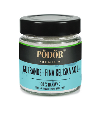 Keltska sol Guérande 120g - fino mleta