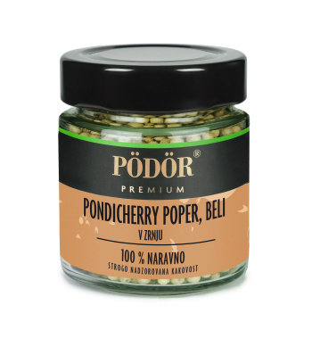 Pondicherry poper, beli, v zrnju 90g