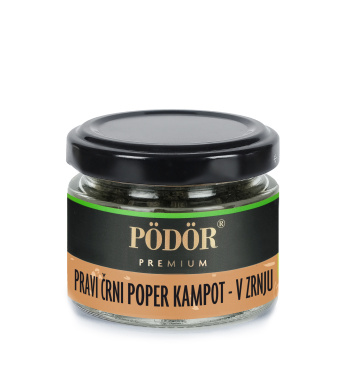 Pravi črni poper Kampot v zrnju 30g