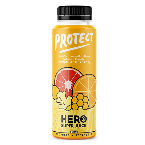 HERO napitek PROTECT Super juice za imunski sistem 250ml