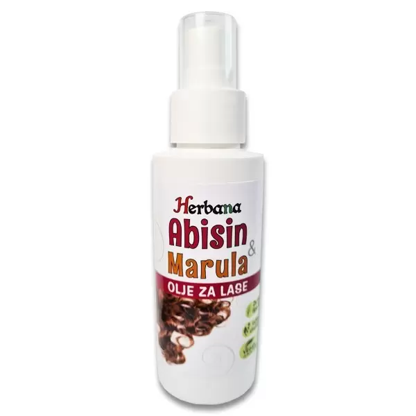 Abisin & marula olje za lase 100ml (EKO)