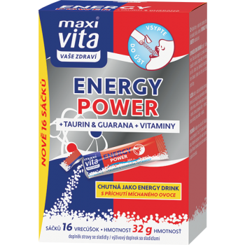 Energy power DIREKT za več energije v vrečkah Maxi Vita 16 vrečk