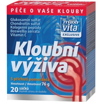 Glukozamin PLUS za zdrave sklepe in mišice Maxi Vita 20 vrečk