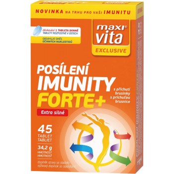 Imunity FORTE+ za podporo imunskemu sistemu Maxi Vita 45 tablet