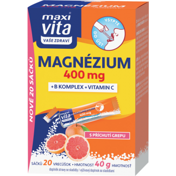 Magnezij DIREKT z B vitamini in vitaminom C v vrečkah 20 vrečk