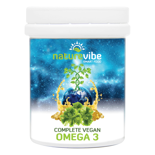 Veganski omega 3 rastlinskega izvora iz alg 60 kapsul