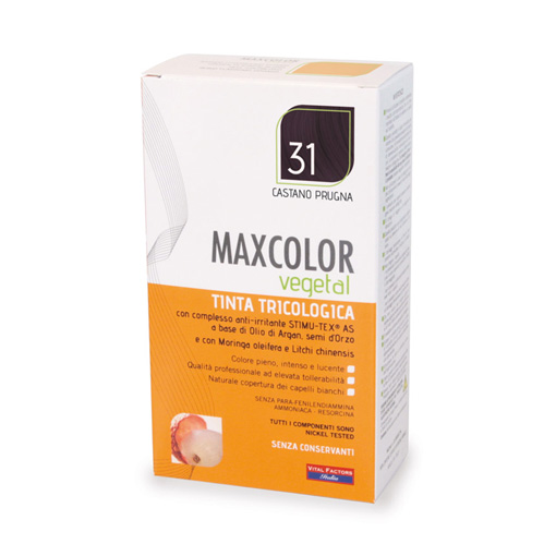 Maxcolor Vegetal barva za lase 31 slivnato rjava 140ml