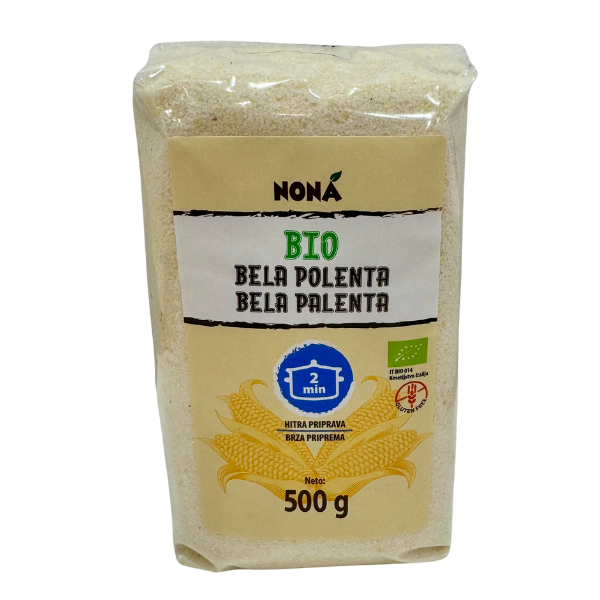 Bela polenta instant brez glutena 500g (EKO)