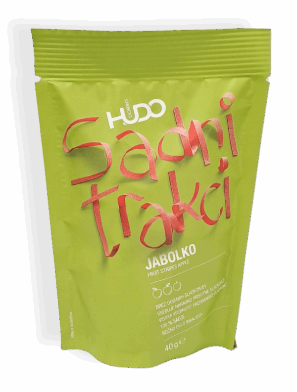 Sadni trakci JABOLKO 40g