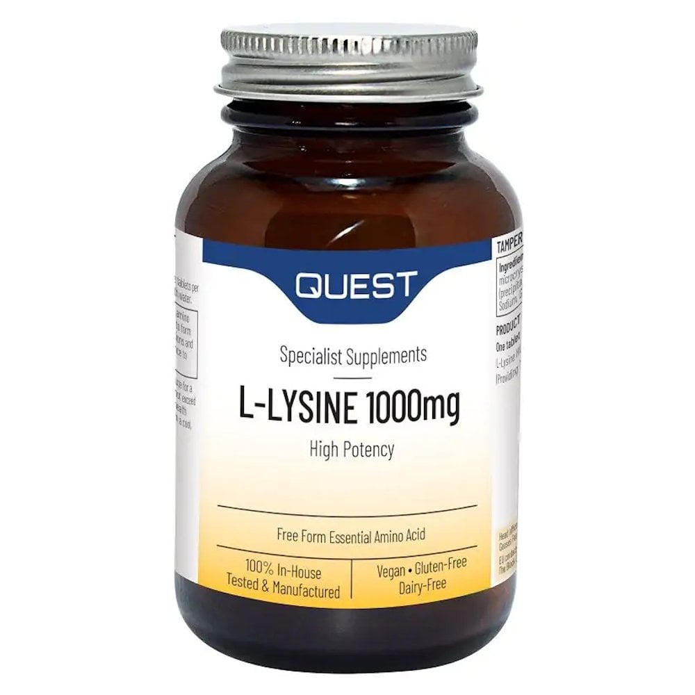 L-lizin 1000mg 90 tablet (esencialna aminokislina)