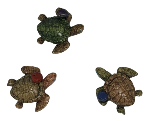 Male želvice s kristalom ali brez 1 kos